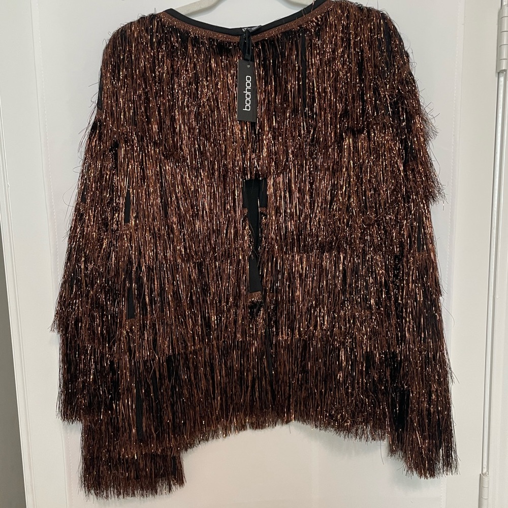 Tinsel Fringe Jacket - Perfect for the Eras Tour